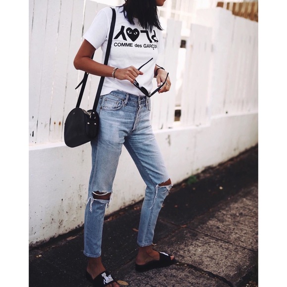 Classic Crop Fit Jeans 